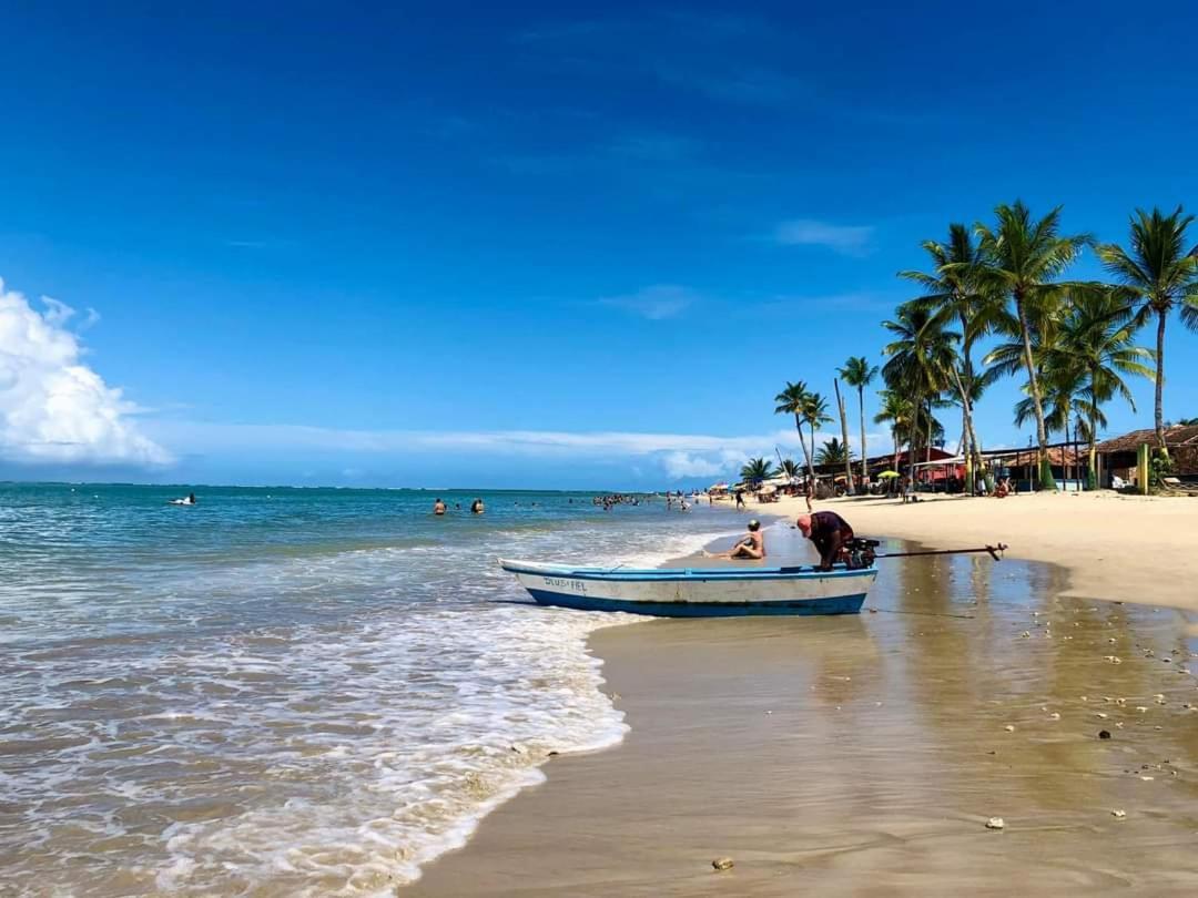 Apto Aconchegante Na Praia Coroa Vermelha Santa Cruz Cabrália Exteriör bild